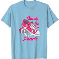 T-shirt Chucks And Pearls pour hommes - Noir