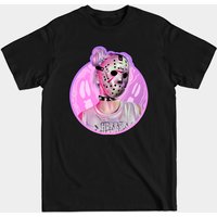 T-shirt Noir pour Homme Horror Chick