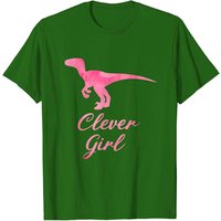T-shirt Clever Girl Dinosaure Rose pour Hommes — T-shirts pour hommes