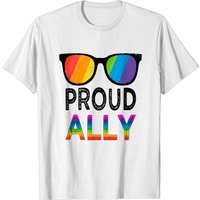 T-shirt Proud Ally LGBT Pride pour hommes — T-shirts pour hommes