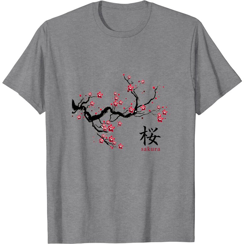 Sakura Men's T-Shirt - Solid and Heather Colors — Mens T Shirts