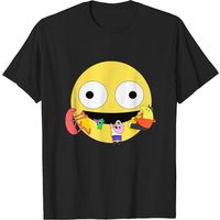 Smiling Friends Classic T-Shirt for Men in Black — Mens T Shirts