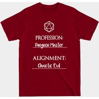 T-Shirt Dungeon Masters Are Chaotic Evil pour hommes — T-shirts pour hommes