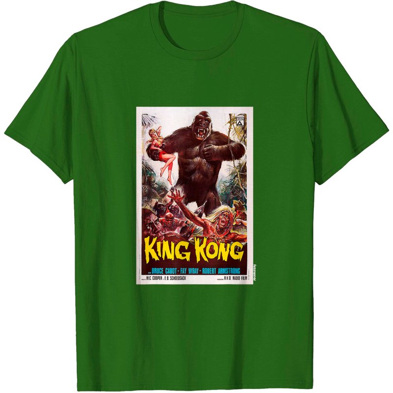 T-shirt Vintage Affiche du Film King Kong pour Hommes — T-shirts pour hommes
