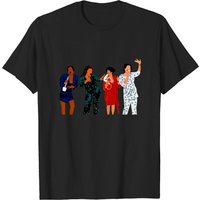 T-Shirt Living Single Art Émission TV des Années 90 pour Hommes - Noir — T-shirts pour hommes