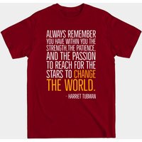 T-shirt pour hommes avec citation de Harriet Tubman - Change The World — T-shirts pour hommes