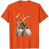 Deer Men's Black T-Shirt