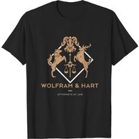 T-shirt Wolfram And Hart Buffy The Vampire Slayer pour hommes