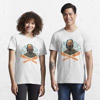 T-shirt essentiel Machete pour hommes en noir