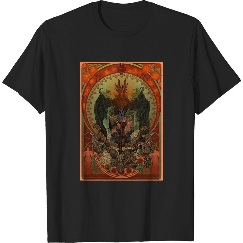 T-shirt pour hommes The Hawk Dark Souls — T-shirts pour hommes