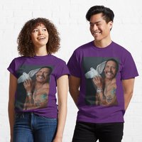 T-shirt classique Danny Trejo My Little Pony Tattoo pour hommes