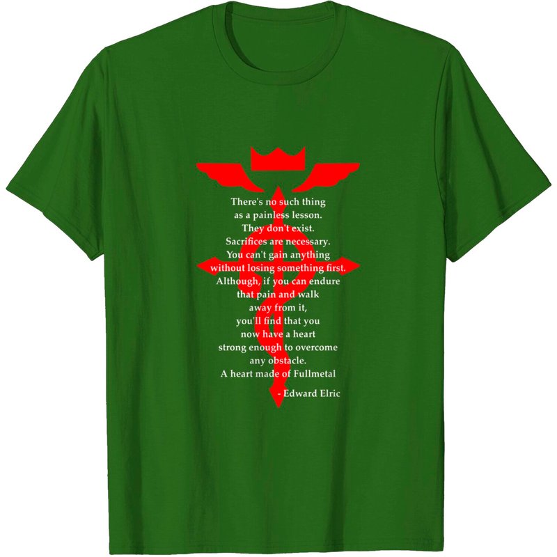 T-shirt pour hommes Fullmetal Heart - Fullmetal Alchemist — T-shirts pour hommes