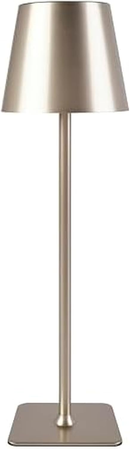 Lampe de Bureau Rechargeable LED Mikasa de 14,8 pouces avec Contrôle Tactile — Lampe de bureau menée