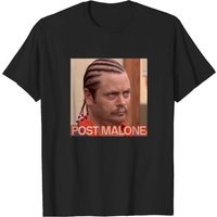 T-shirt pour hommes Post Malone Ron Swanson