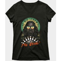 The Dude - T-shirt The Big Lebowski pour hommes en noir — T-shirts pour hommes