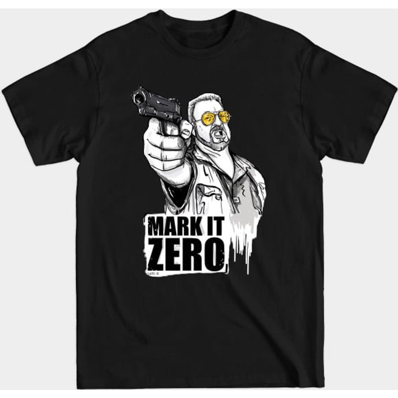 Mark It Zero T-shirt pour hommes The Big Lebowski