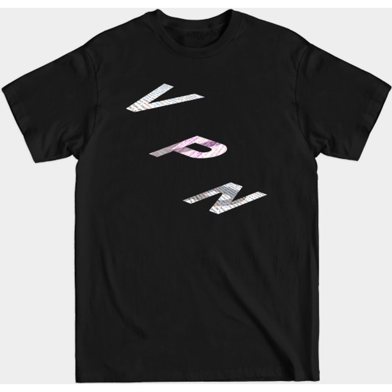 T-shirt VPN Pour Sécurité - Noir pour Hommes — T-shirts pour hommes