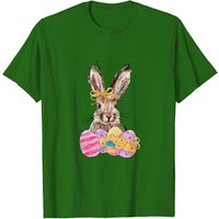 Easter Bunny Men's T-Shirt in Black