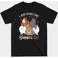 T-shirt Bunnies Amoureux des Lapins pour Hommes — T-shirts pour hommes