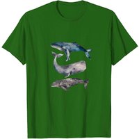 T-shirt pour hommes Whale - Couleur royale