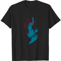 T-shirt Homme Sexy Blues - Sexy Woman en Noir — T-shirts pour hommes