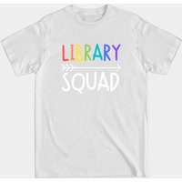 Library Squad Men's T-Shirt - Black