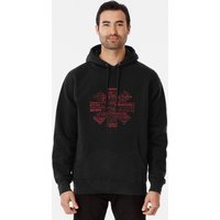 Hoodie à Capuchon Typographique Red Hot Chili Peppers
