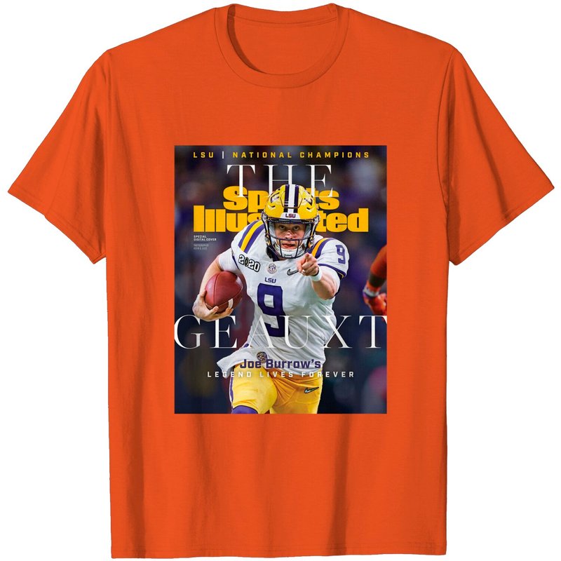 T-shirt classique Joe Burrow Sports Illustrated pour hommes — T-shirts pour hommes