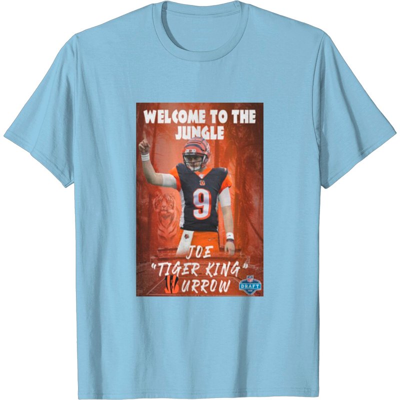 Joe Burrow Classic T-Shirt for Men - Black — Mens T Shirts