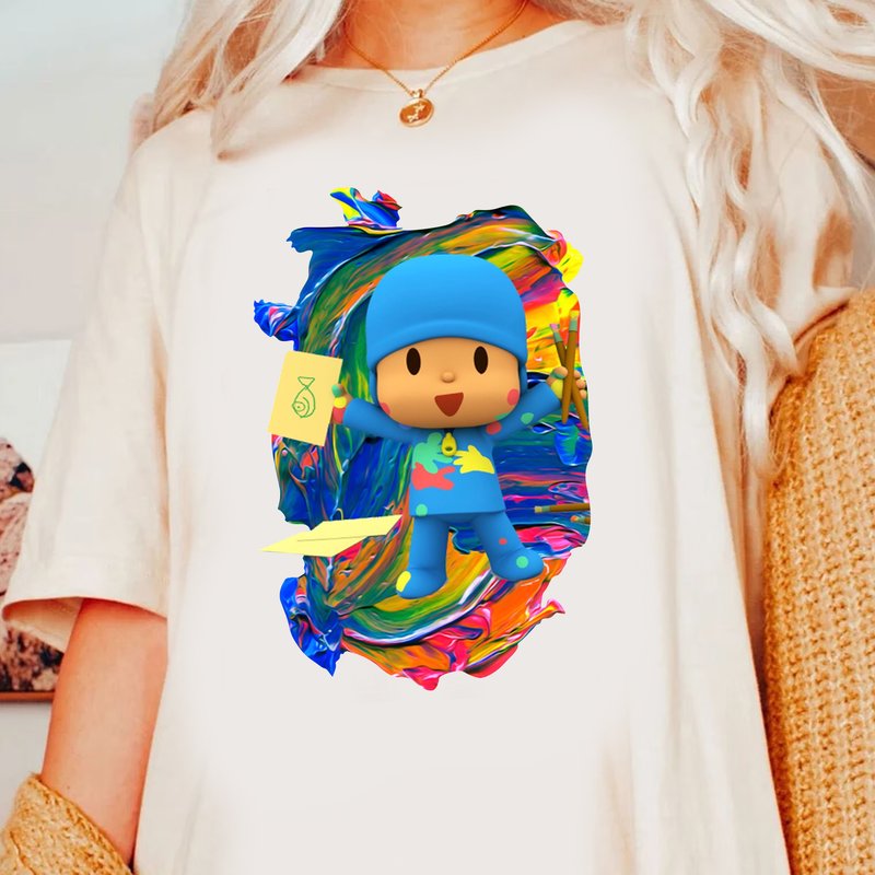 T-shirt classique à capuchon Pocoyo pour hommes — T-shirts pour hommes