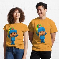 T-shirt classique Threeyo Pocoyo Elly Pato TV 2019 pour hommes — T-shirts pour hommes