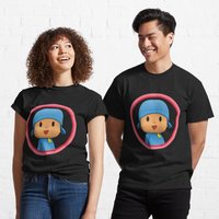 T-shirt classique pour enfants Onepoc Show Pocoyo Elly Pato TV 2020 — T-shirts pour hommes
