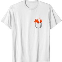 Little Fox In A Pocket Men's T-Shirt — Mens T Shirts