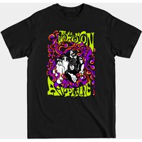 T-shirt pour hommes Jefferson Airplane en noir — T-shirts pour hommes