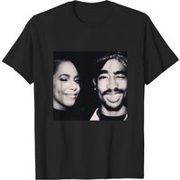 T-shirt Aaliyah Légende de la Musique R&B pour Hommes — T-shirts pour hommes