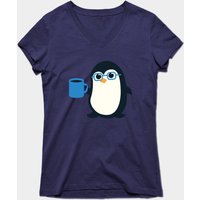 T-shirt pour hommes avec lunettes de pingouin