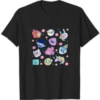 T-shirt pour hommes Adventure Time Friends 1 - Noir
