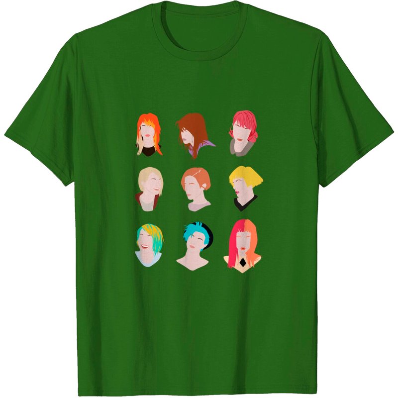 Hayley Pattern Illustration Men's T-Shirt — Mens T Shirts