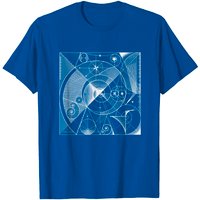 T-shirt pour hommes Fibonacci Spiral Géométrie Sacrée — T-shirts pour hommes
