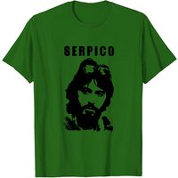 T-shirt Serpico-stencil Movies pour hommes