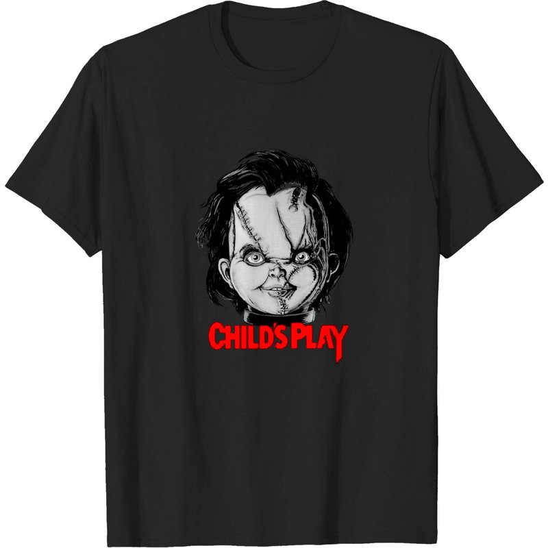 T-shirt Chucky pour hommes - Noir