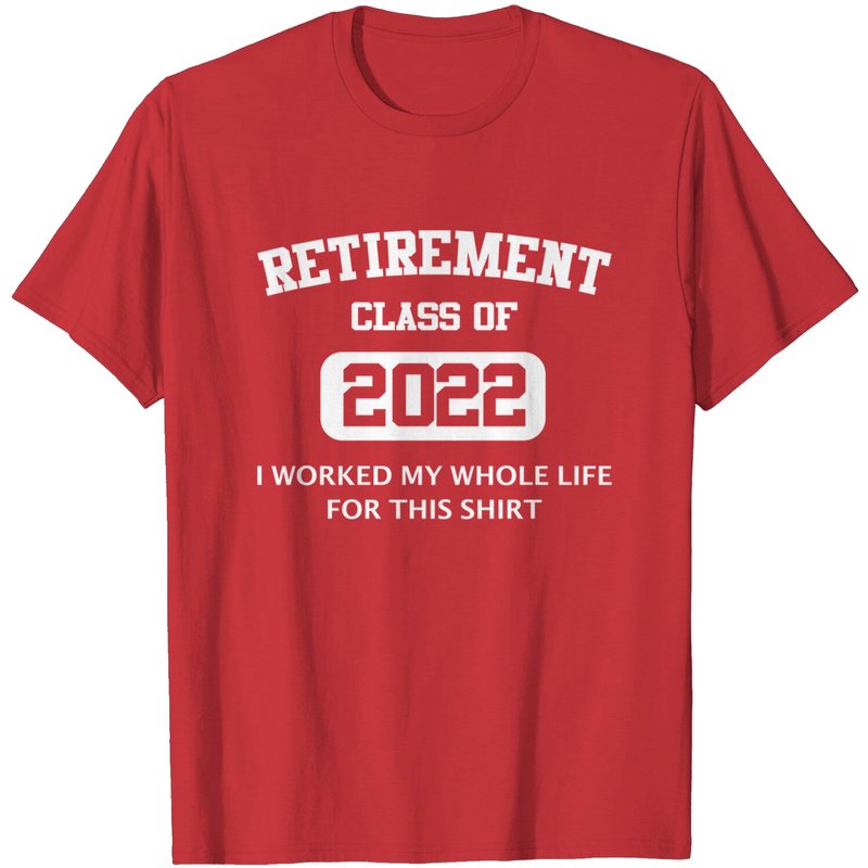 T-Shirt Humoristique de Retraite pour Hommes - Promotion 2022 — T-shirts pour hommes