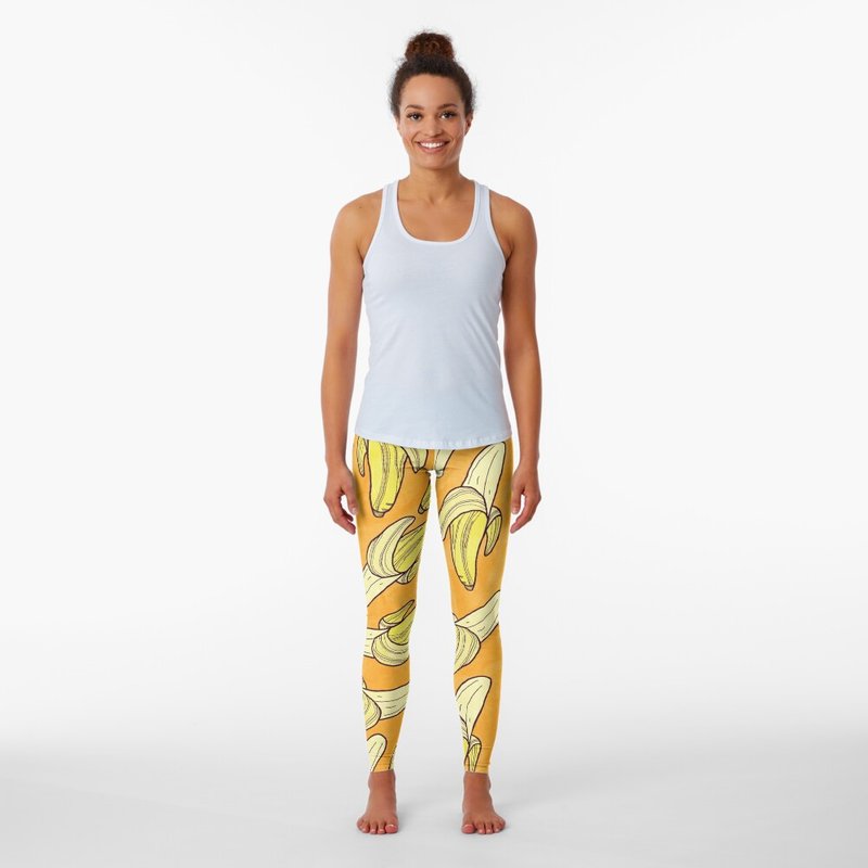 Leggings Vintage Banana pour Femmes avec Contrôle du Ventre — Legging femme