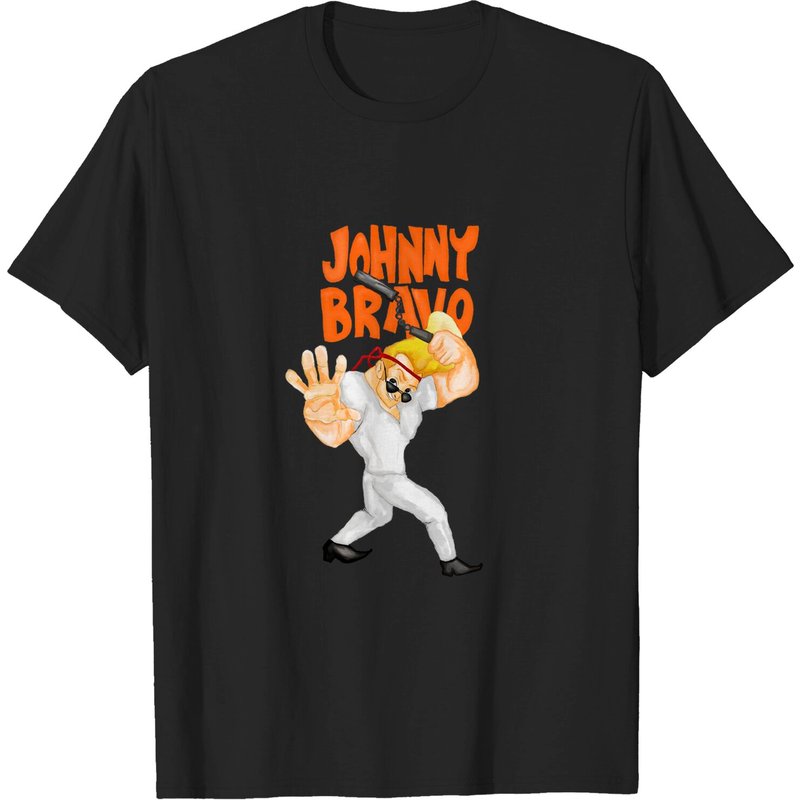 Johnny Bravo Martial Arts Master Classic T-Shirt for Men — Mens T Shirts