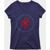 T-shirt pour hommes Christian Chi Rho en noir — T-shirts pour hommes