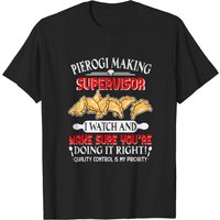 T-shirt Superviseur de Fabrication de Pierogi pour Hommes — T-shirts pour hommes