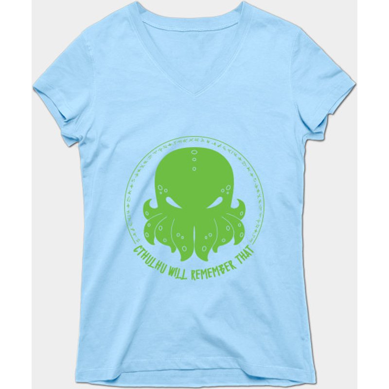 T-shirt pour hommes Cthulhu Will Remember That - Noir — T-shirts pour hommes