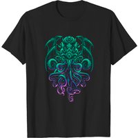 T-shirt noir pour hommes Cthulhu 2 — T-shirts pour hommes