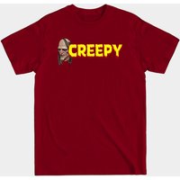T-shirt pour hommes Creepy Magazine - Creepy en noir