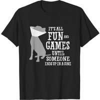 Tout est amusant jusqu'à ce que quelqu'un se retrouve avec un cône - T-shirt — T-shirts pour hommes